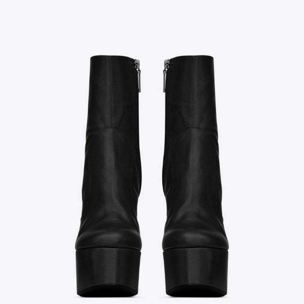 🎉HP🎉Saint Laurent Billy Leather  Ankle Boot - Picture 7 of 7